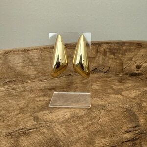 Bold Elements Gold Tone Women’s Drop Earrings